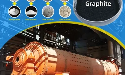 ball mill for artificial graphite