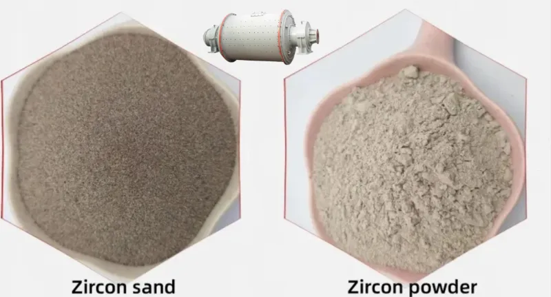 ball mill for zircon sand