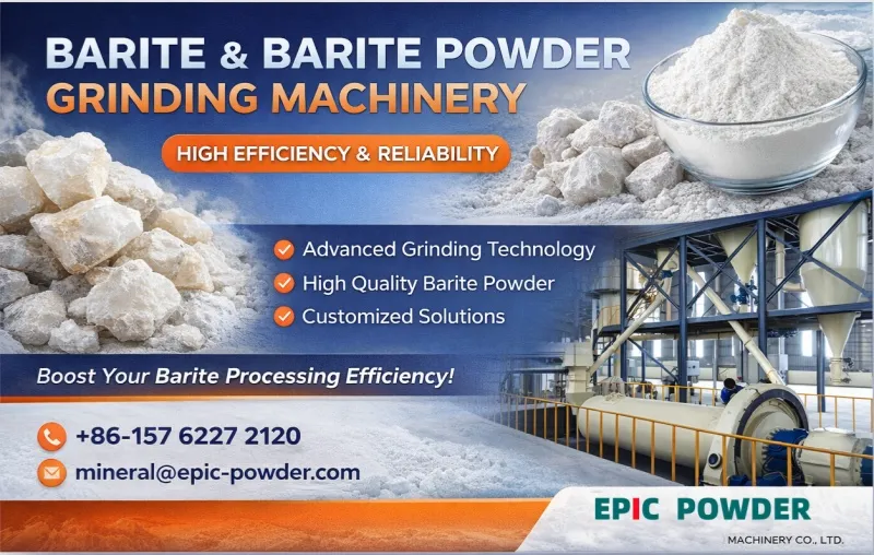 Baryte Grinding Equipment