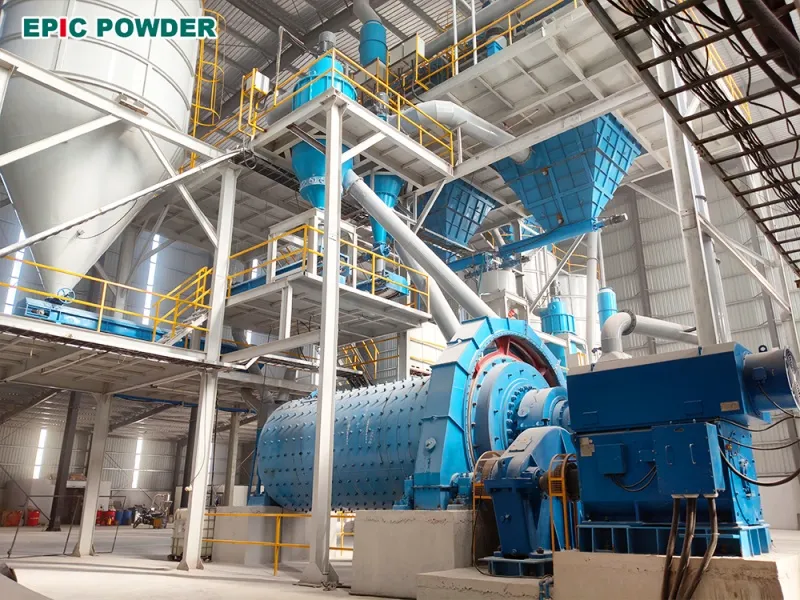 closed-circuit ball mill process-Ball Mill +Air Classifier System